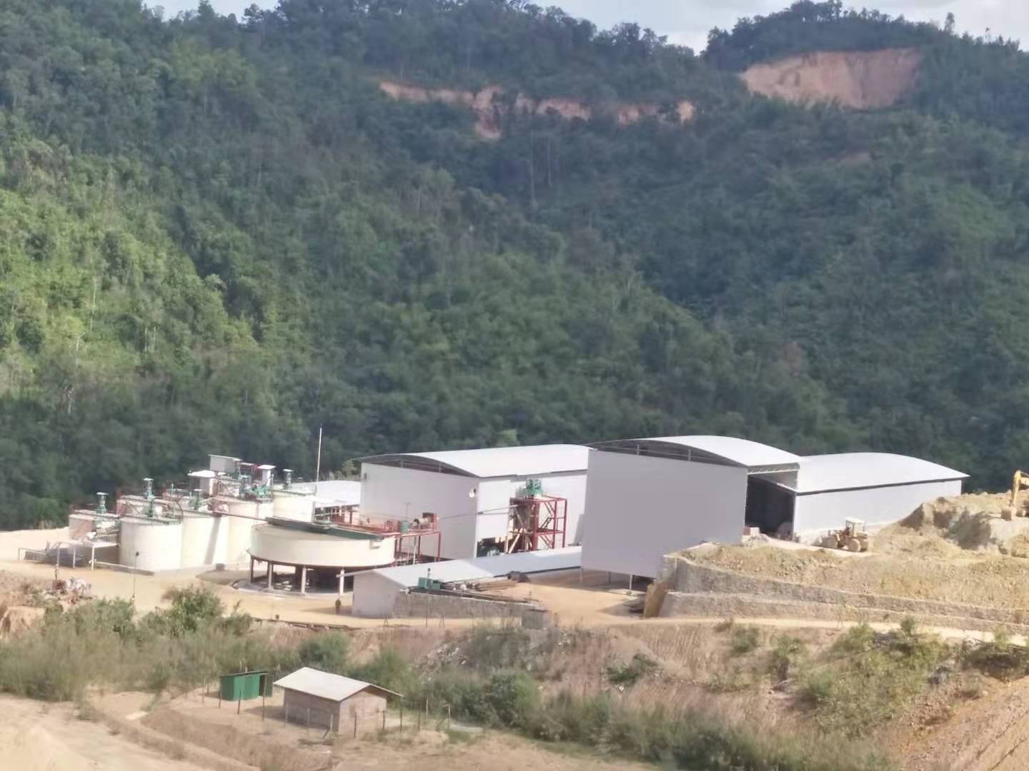 緬甸500t/d金礦炭漿廠